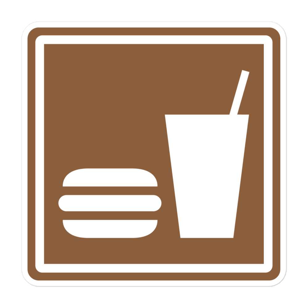 Hot Meal 5" Vinyl Sticker