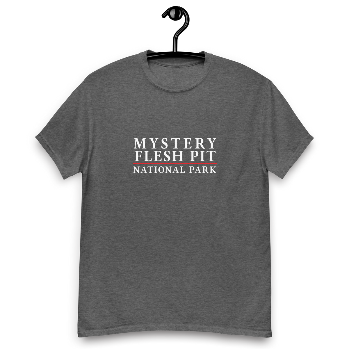 Wordmark Tee Mystery Flesh Pit Souvenir Shop