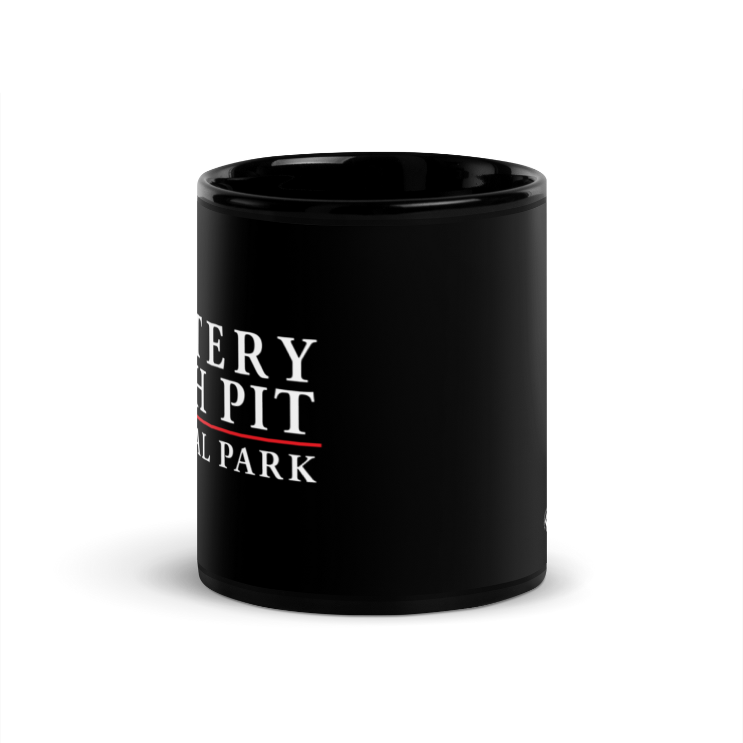 Black Wordmark Mug