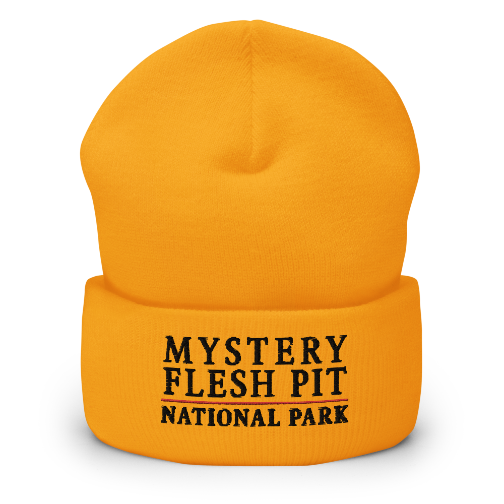 Wordmark Beanie Mystery Flesh Pit Souvenir Shop